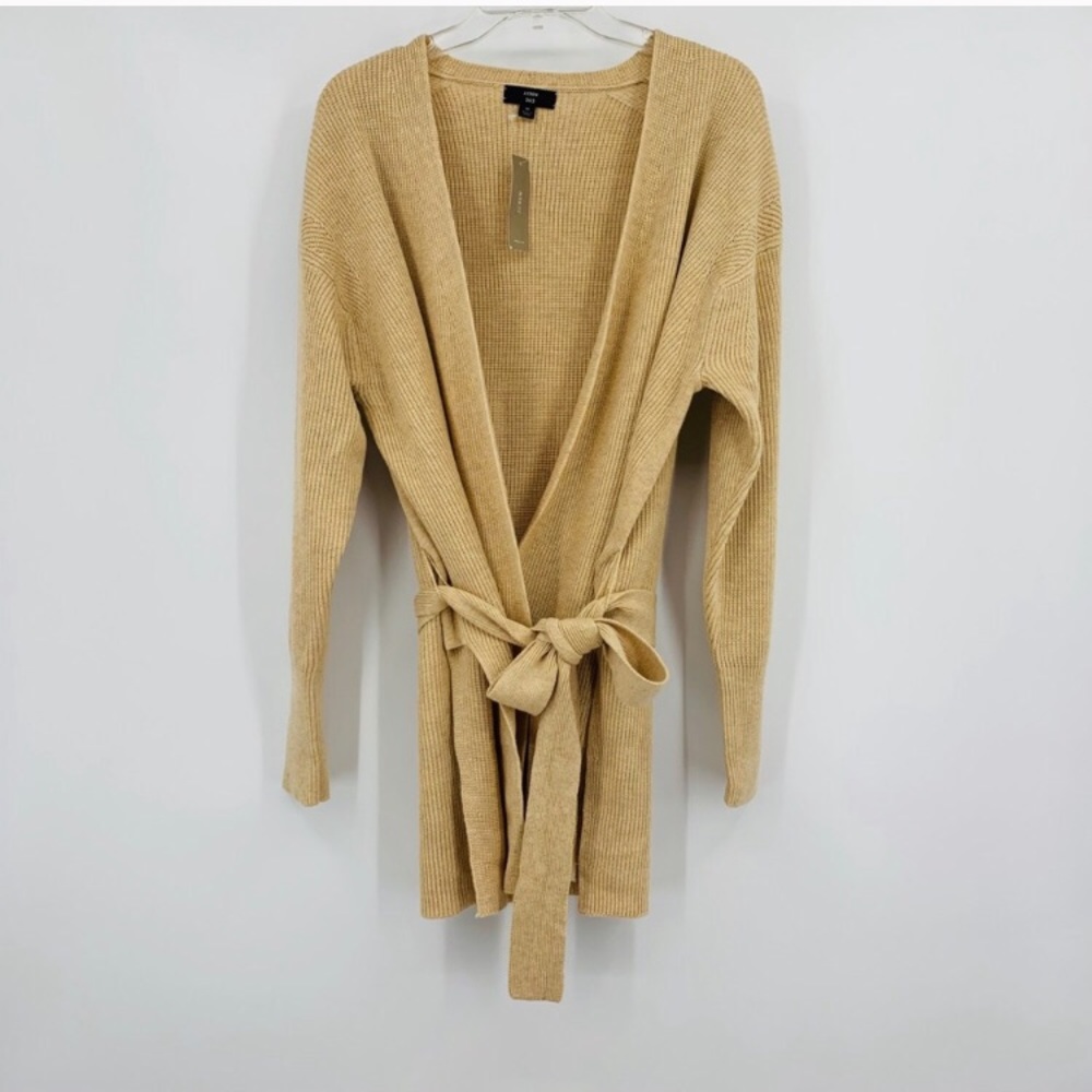 J. Crew 365 NWT Tie-waist Cardigan Sweater, Sz M